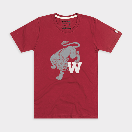 Vintage WSU Cougar Tee Style001