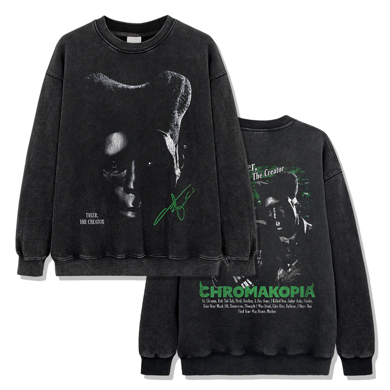 TYLER, THE CREATOR CHROMAKOPIA â€œIYGLâ€ VINTAGE Sweatshirt