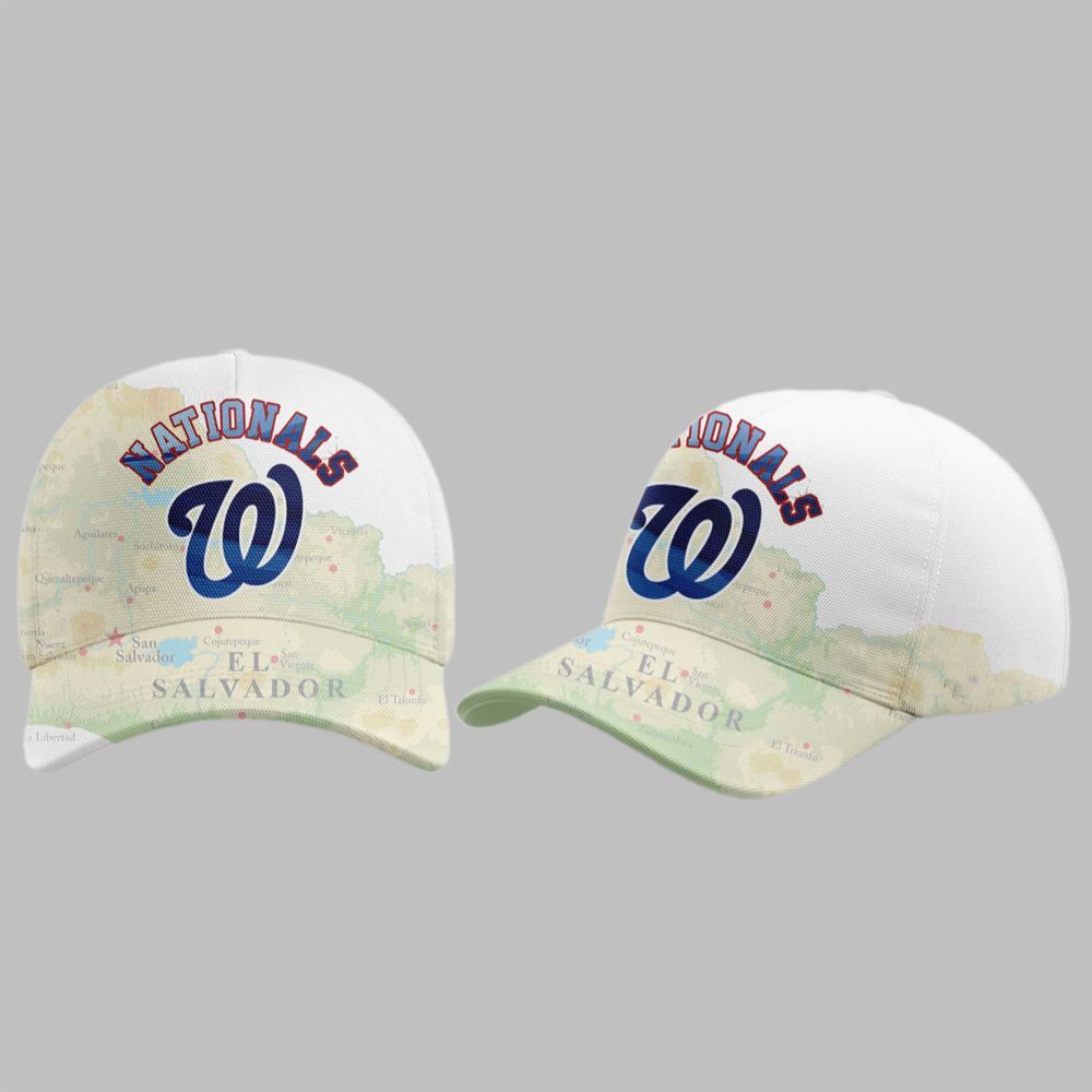2025 Washington Nationals Salvadoran Heritage Jersey - Grishko.com