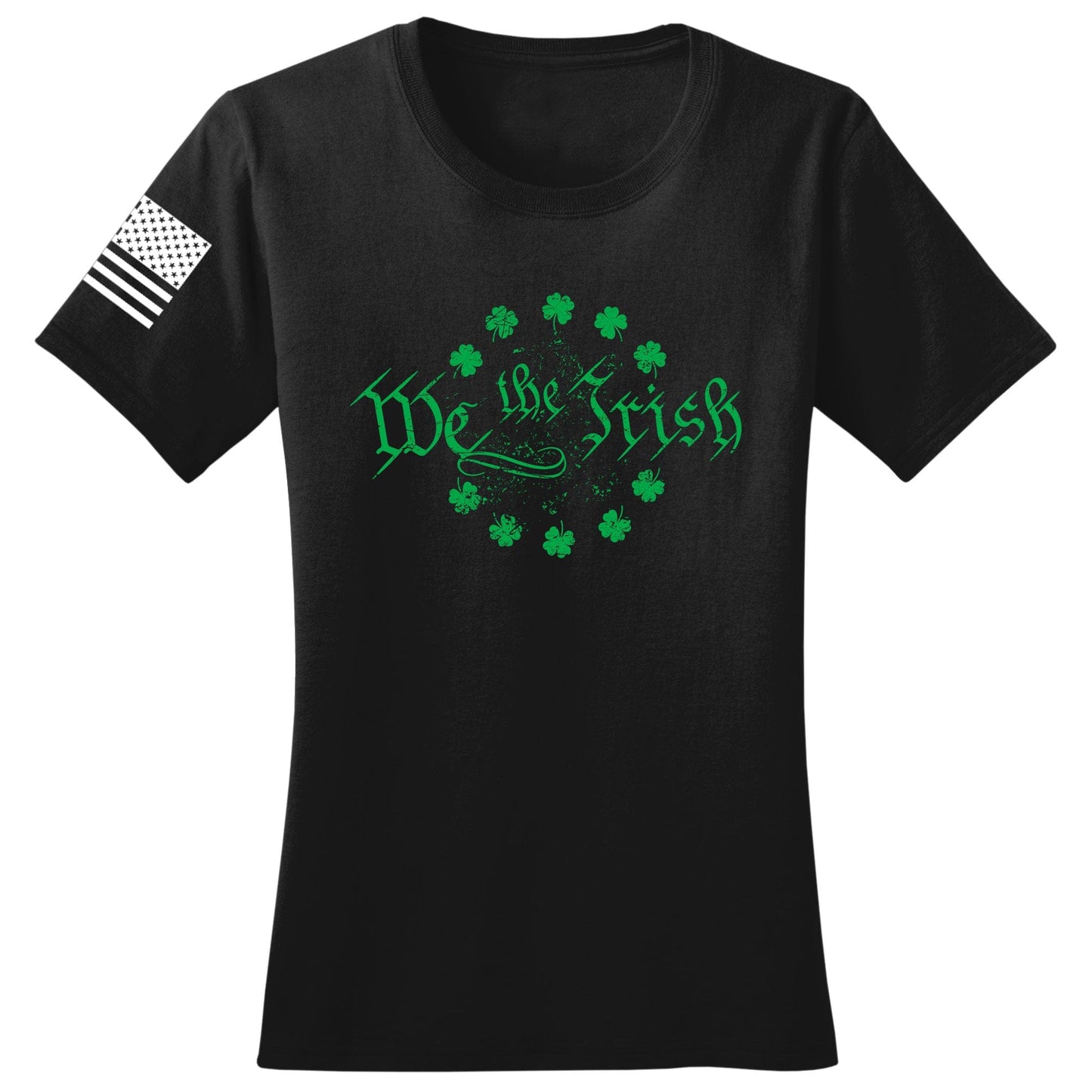 We The Irish St. Patrick's Day Ladies T-shirt Style001
