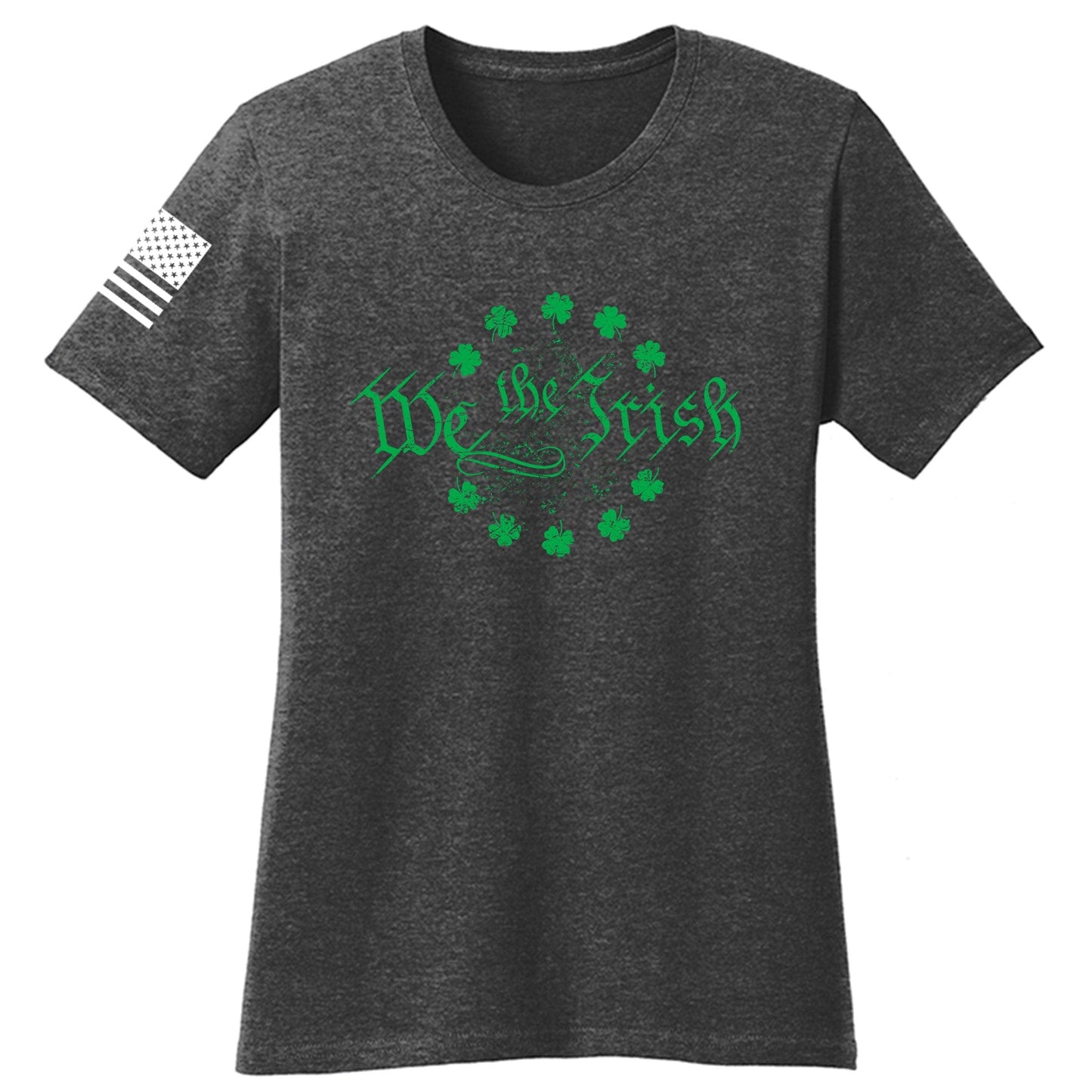 We The Irish St. Patrick's Day Ladies T-shirt Style001
