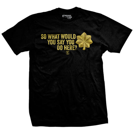 Nothing Major T-Shirt Style001