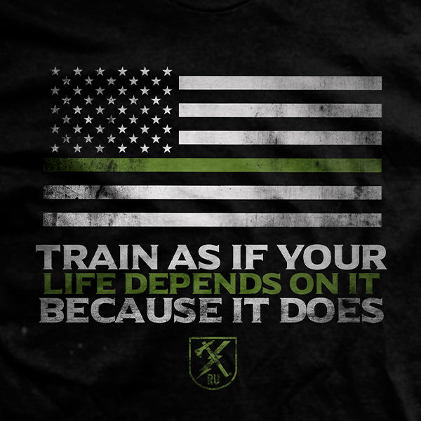 MIL - Train Like... T-Shirt Style001