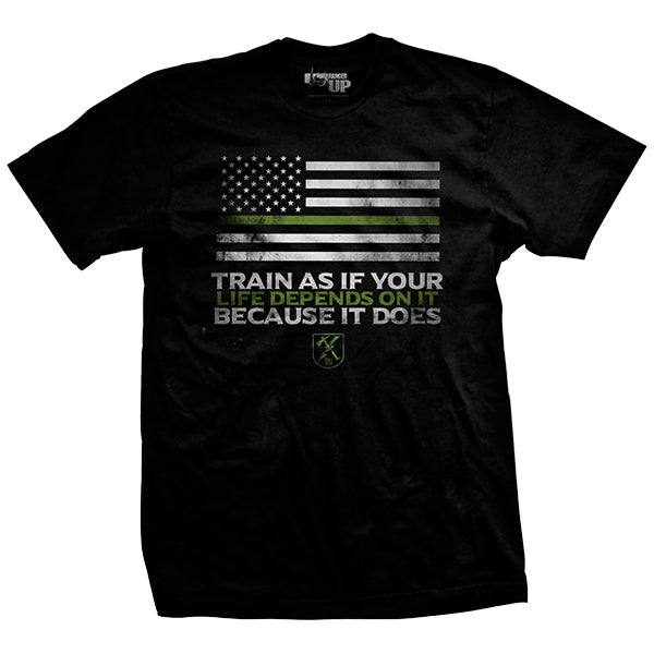 MIL - Train Like... T-Shirt Style001