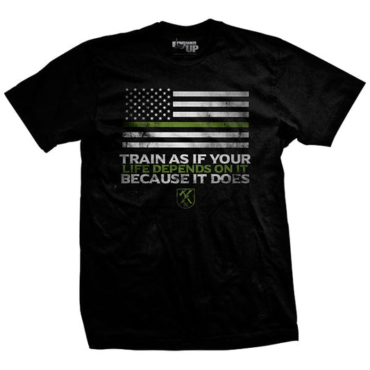 MIL - Train Like... T-Shirt Style001