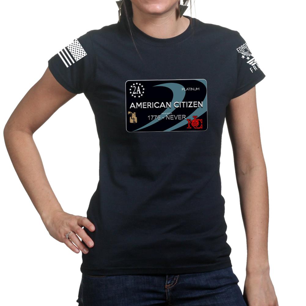 Freedom Card Ladies T-shirt Style001