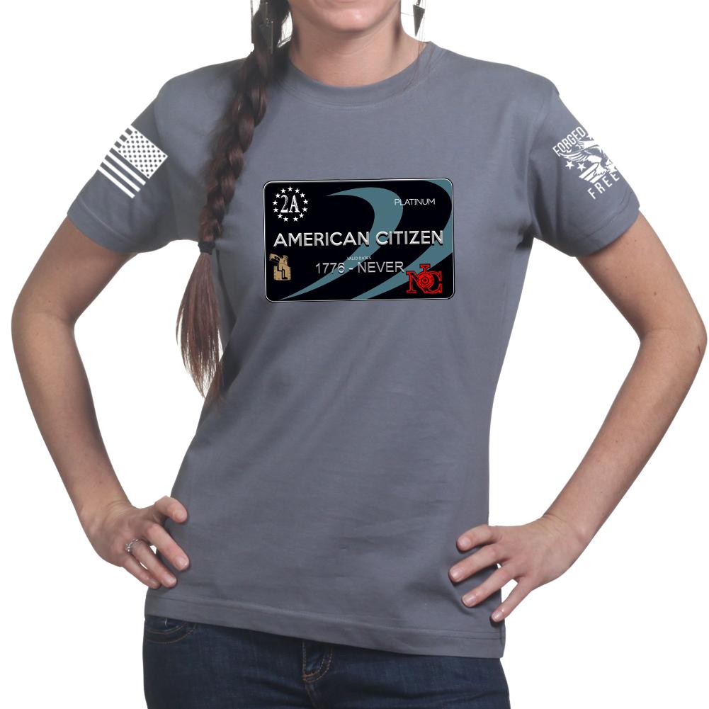 Freedom Card Ladies T-shirt Style001
