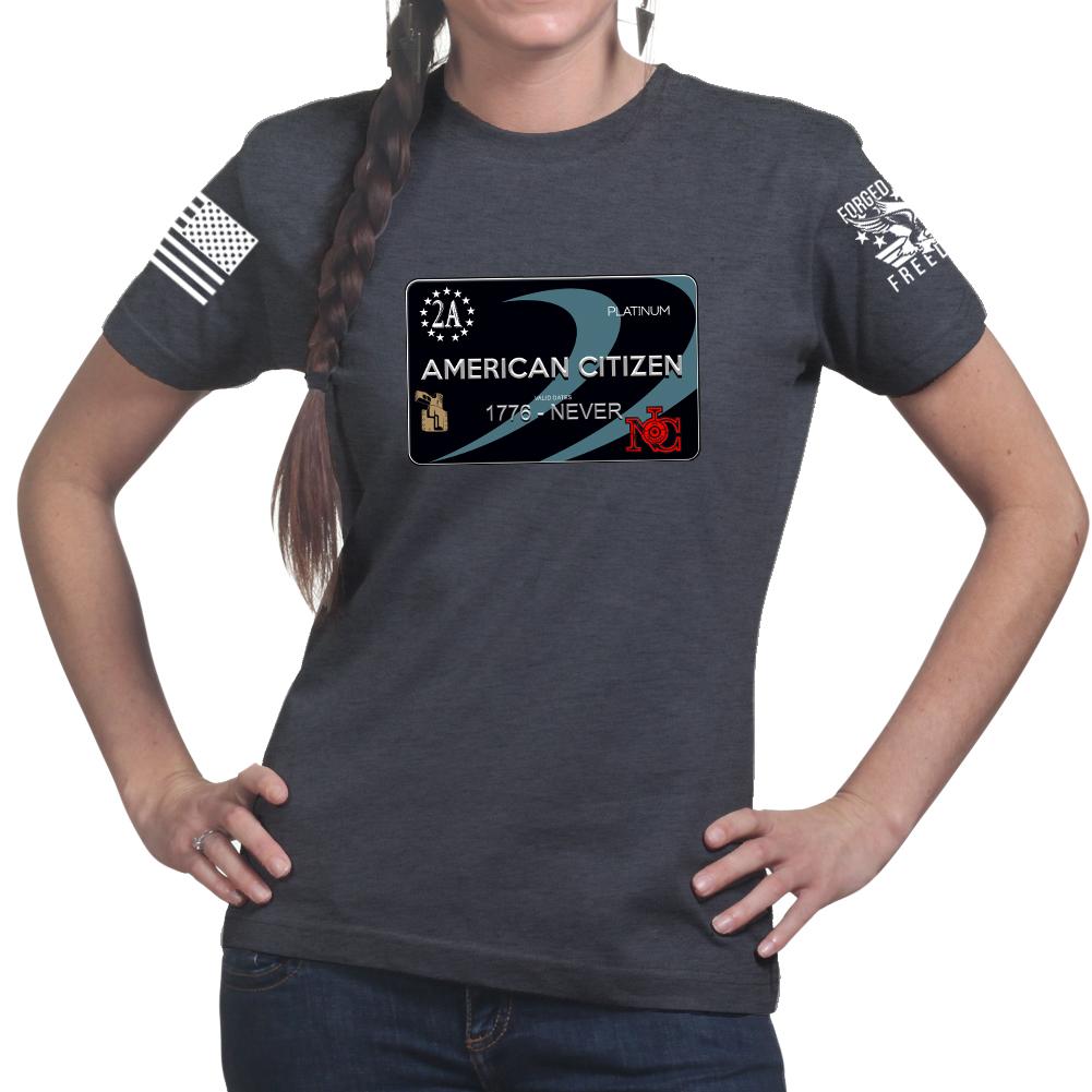 Freedom Card Ladies T-shirt Style001