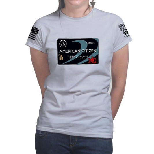 Freedom Card Ladies T-shirt Style001