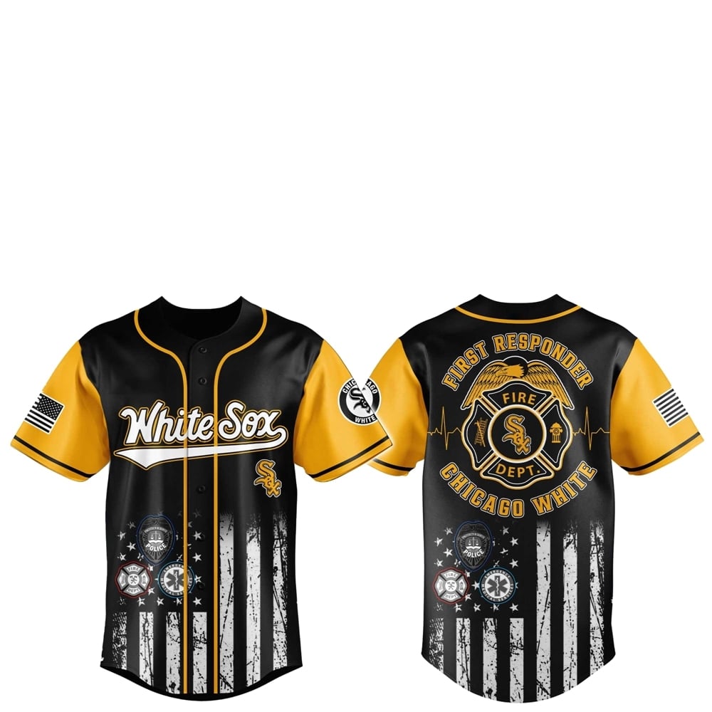 White Sox First Responders 2025 Baseball Jersey Jogger Hat - Grishko.com