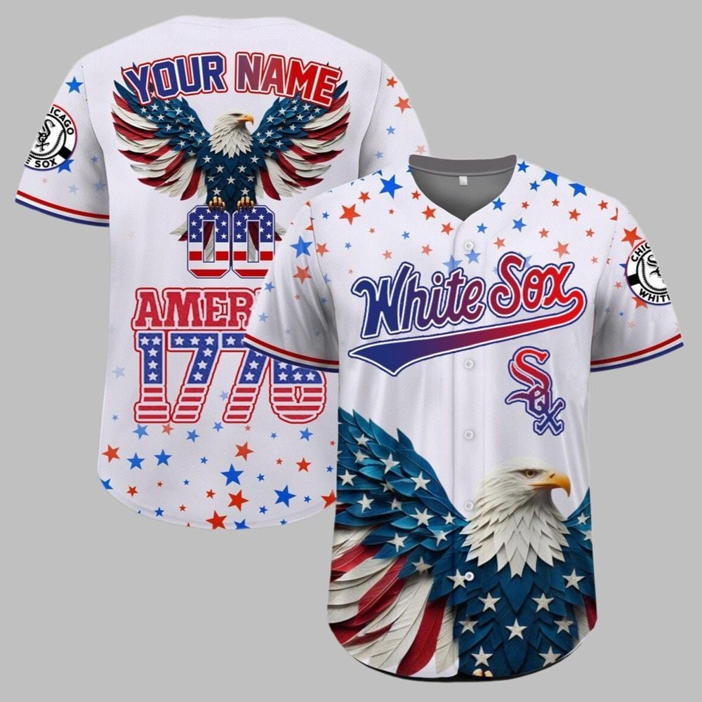 White Sox Independence Day Baseball Jersey 2025 - Grishko.com