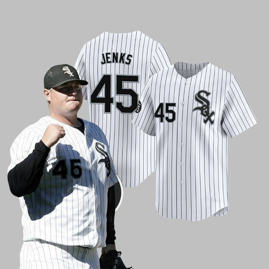 White Sox Jenks 45 Jersey 2025 - Grishko.com
