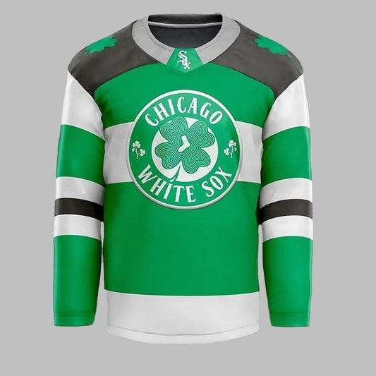 White Sox St. Paddy's Hockey Jersey 2025 Giveaway - Grishko.com