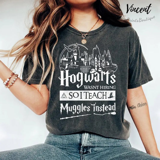 Wizard Teacher Teach Sweatshirt Book Nerd Shirt Bookish Shirt HP Shirt Subtle Harry Shirt Magical School Universal Trip Shirt Potter Shirt