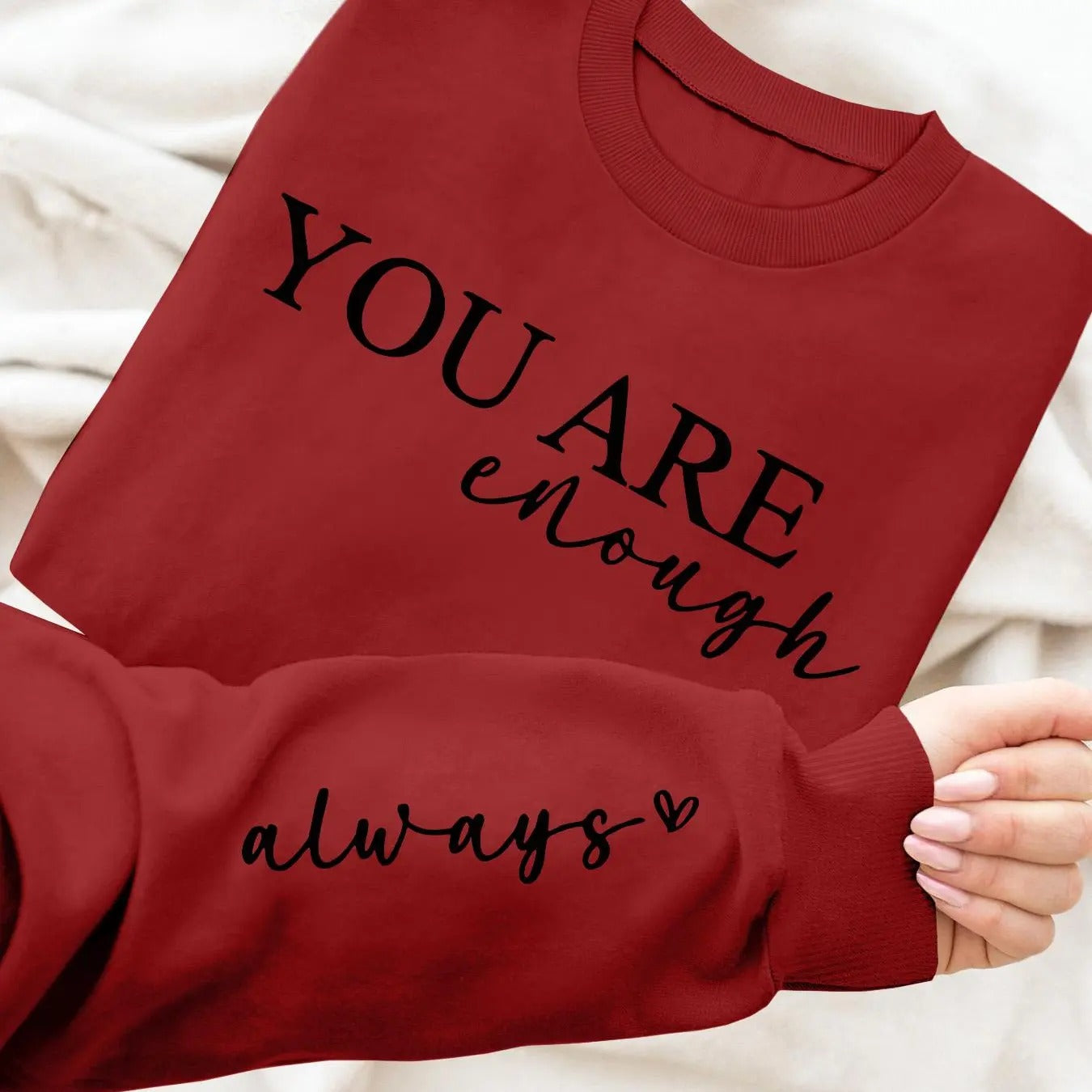 Women's Letter Print Round Neck Sweatshirt, Casual Long Sleeve Crew Neck Pullover for Fall & Winter, Women's Clothes for Daily Wearstyle{n002}6
