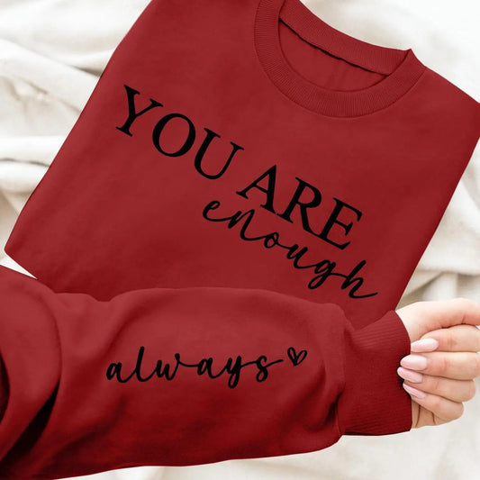 Women's Letter Print Round Neck Sweatshirt, Casual Long Sleeve Crew Neck Pullover for Fall & Winter, Women's Clothes for Daily Wearstyle{n002}6