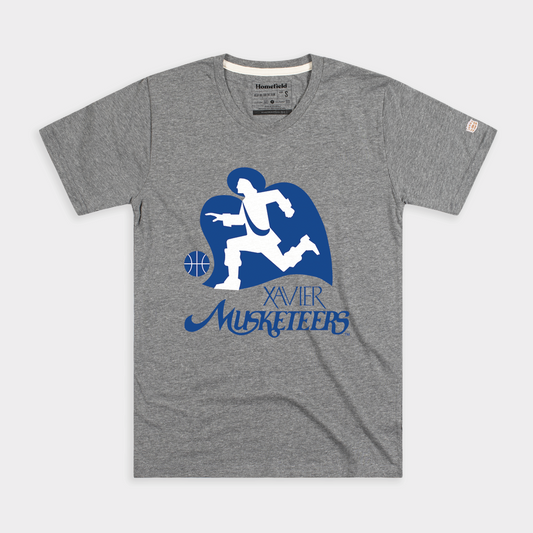 Vintage Xavier Basketball Logo Shirt Style001
