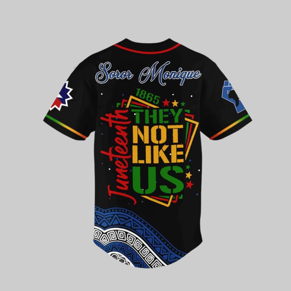 Zeta Phi Beta Juneteenth Day Not Like Us 2025 Jersey - Grishko.com