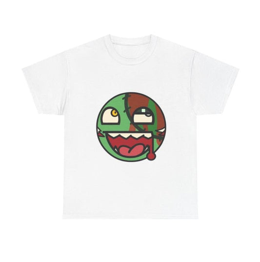 Zombie Face Graphic T-Shirt, 2000s cute clothes, Y2k clothing, Edgy Quirky Streetwear Tee, Unisex Casual Style Shirt, Crew Neck T-Shirt , Gift for Him, Gift for Her, Womenswear Menswear Top