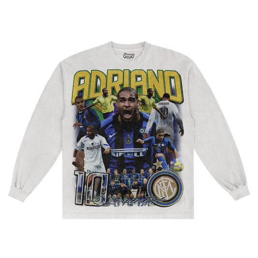 Adriano Inter Milan Classic Long Sleeved Tee