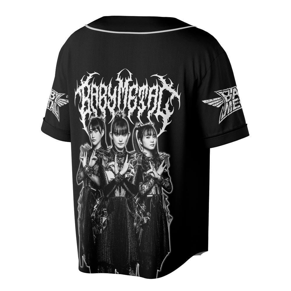 Babymetal US Tour 2023 Kpop Jersey Baseball, Kpop Baseball Jersey Gift For Baseball Fan - lylyprint.com
