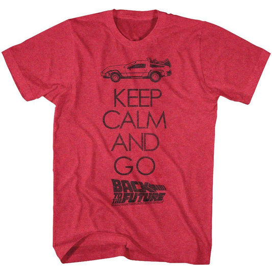 Back To The Future - Keep Calm Boyfriend Tee