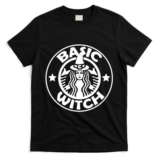 Basic Witch Parody Funny Halloween T-Shirt