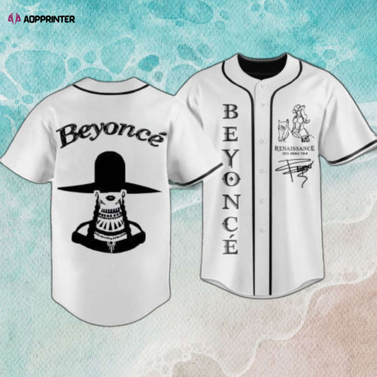 Beyonce Renaissance Tour 2023 Baseball Jersey: Concert Exclusive - Aopprinter