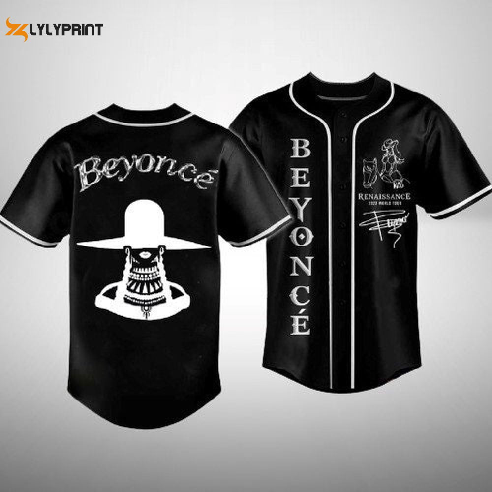 Beyonce Renaissance Tour 2023 concert Baseball Jersey, Beyonce Renaissance Jersey - lylyprint.com