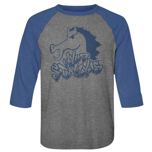 Bill And Ted - Blue Stallion Baseball Shirt