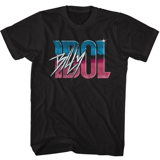 Billy Idol - Billy Idol Idol Name Gradient T-Shirt