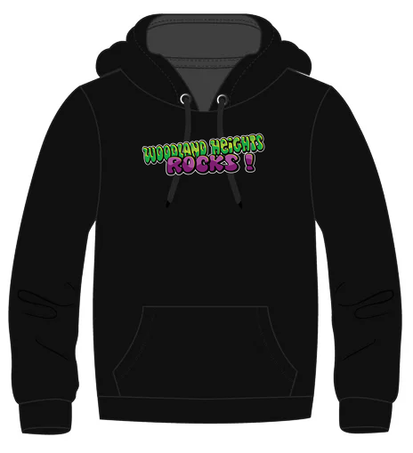 Woodland Heights Rocks Sweatshirt- 2023