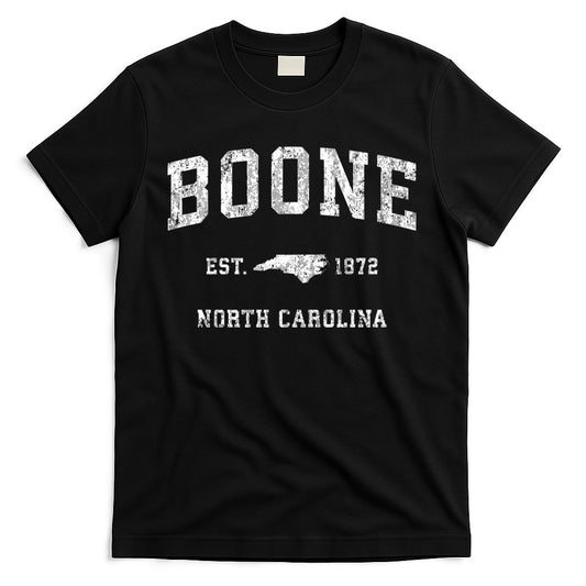 Boone North Carolina Nc Vintage Athletic Sports T-Shirt