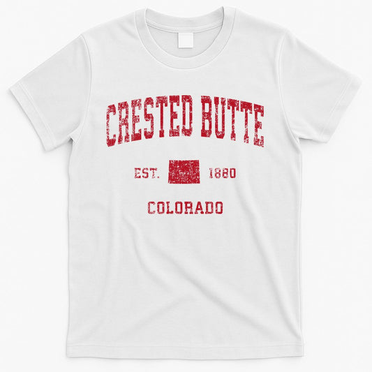 Crested Butte Colorado Co Vintage Sports T-Shirt