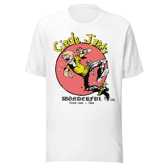 Circle Jerks Vintage 85-86 Tour  T-Shirt