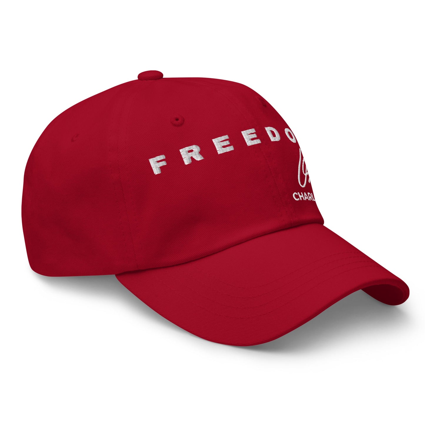 RIP Charlie Kirk Freedom Signature Red Hat