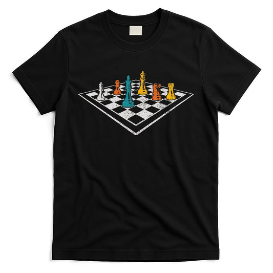 Chess Master Vintage Retro Club Chess Player T-Shirt