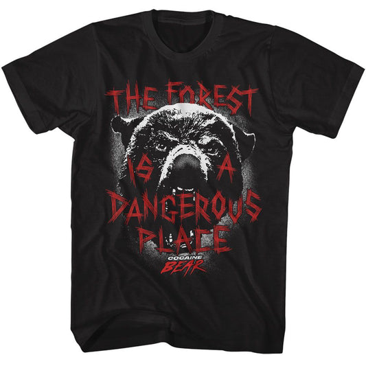 Cocaine Bear - Dangerous Place Boyfriend Tee