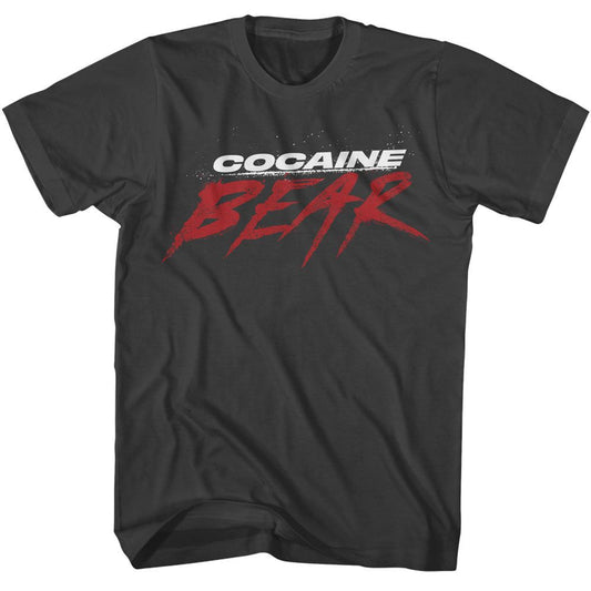 Cocaine Bear - Movie Logo Dark T-Shirt