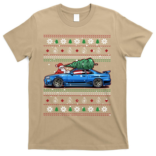 Christmas Ugly Nissan Skyline R34! Best Car Guy Gift! Classic T-Shirt
