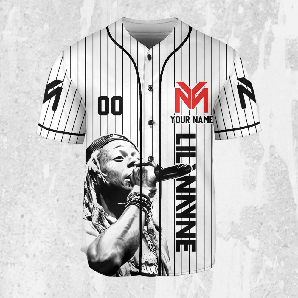 Custom Lil Wayne The Carter Tour 2023 Jersey – Personalized Music Baseball Shirt - Aopprinter