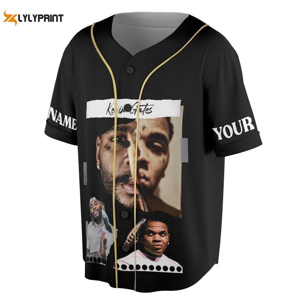 Custom Name KG Music Baseball Jersey, Only The Generals Tour 2023 - lylyprint.com