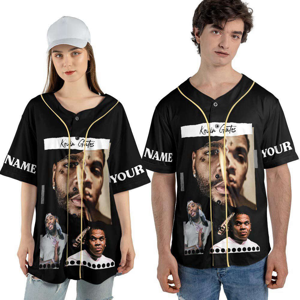 Custom Name KG Music Baseball Jersey, Only The Generals Tour 2023 - lylyprint.com