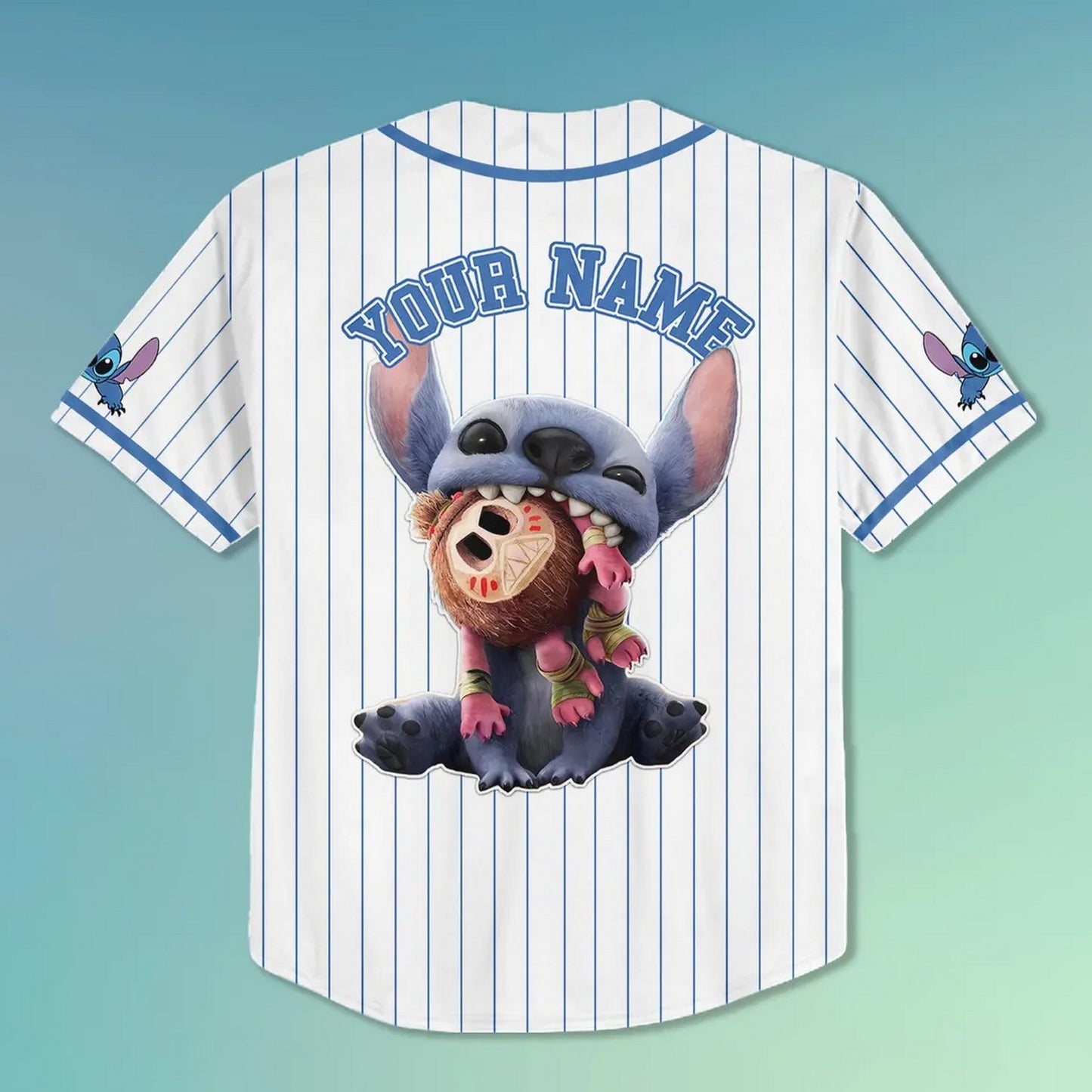 Custom Name Lilo And Stitch 2025 Live Movie Baseball Jersey