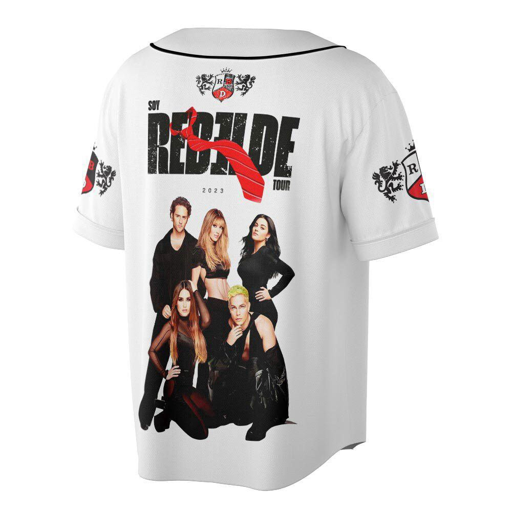 Custom Name Rebelde Music Baseball Jersey, RBD World Tour 2023 Shirt - lylyprint.com