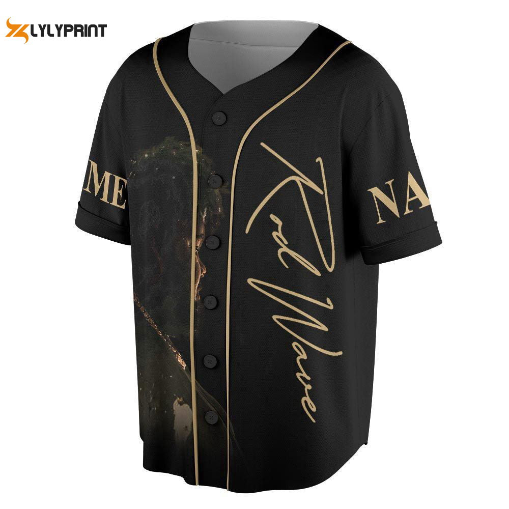 Custom Name Rod Wave And Friends 2023 Tour Baseball Jersey, Nostalgia Concert Tickets - lylyprint.com
