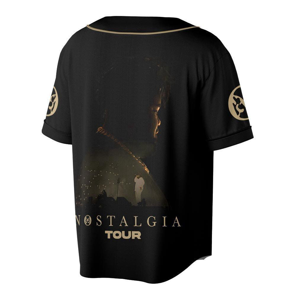 Custom Name Rod Wave Rap Baseball Jersey, Rod Wave Nostalgia Tour - lylyprint.com