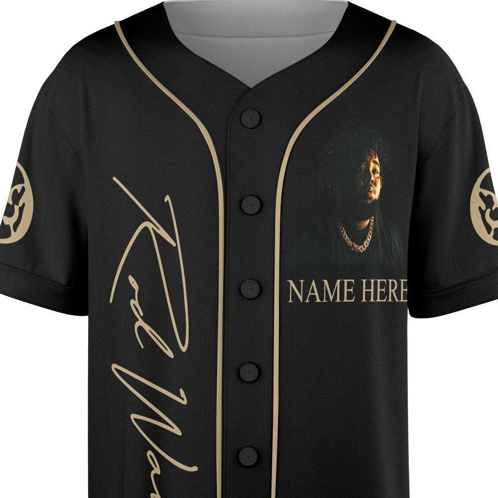 Custom Name Rod Wave Rap Baseball Jersey, Rod Wave Nostalgia Tour - lylyprint.com
