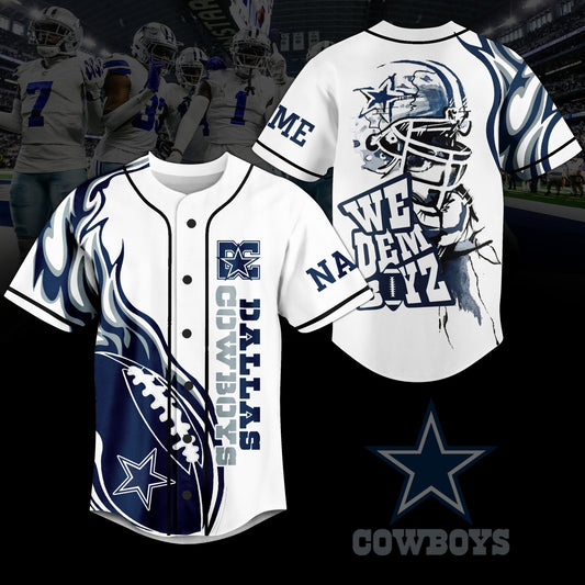Dallas Cowboys Classic Customized Baseball Jersey Fast Shipping Worldwide