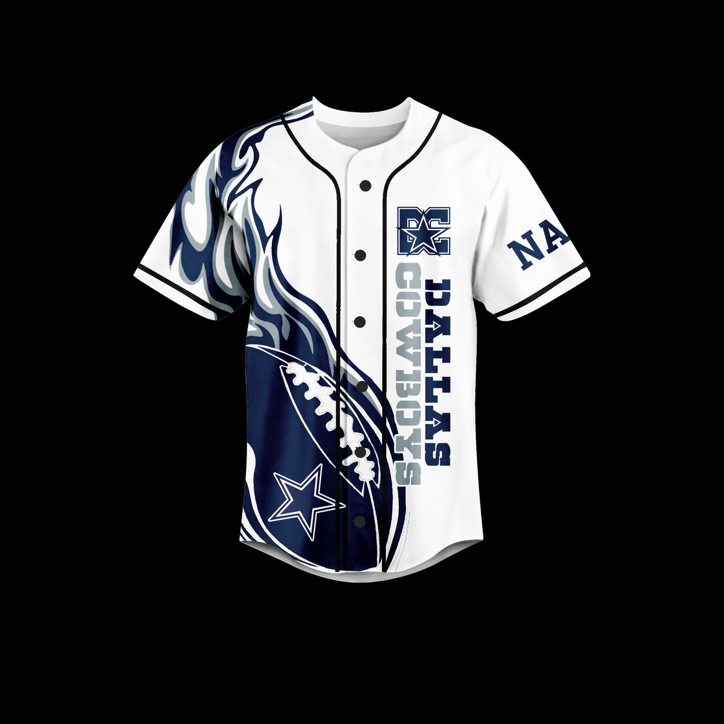 Dallas Cowboys Classic Customized Baseball Jersey Fast Shipping Worldwide